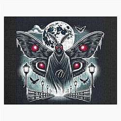 Cool Mothman Design Jigsaw
