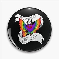 Mothman is a Gay Pin