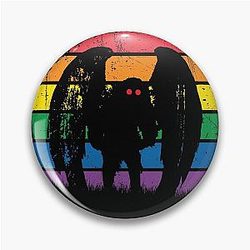 Mothman Retro Vintage Cryptid Gift Pin