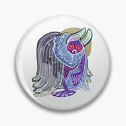 Halo Mothman Pin
