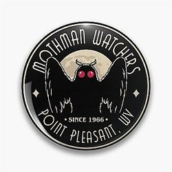 Mothman Pin