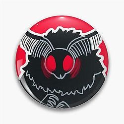 Immaculate Mothman Pin