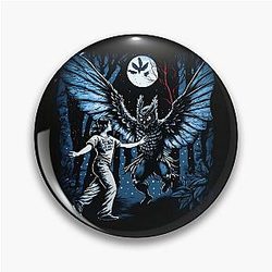 Mothman Pin