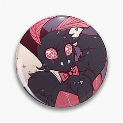 Bunny Mothman Pin