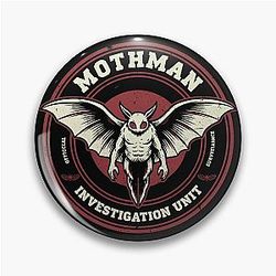 Mothman Investigation Unit Mothman Gear Pin