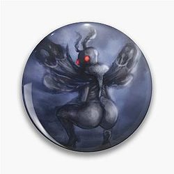 Twerking Mothman Pin