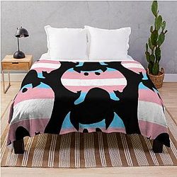 Mothman throw blanket