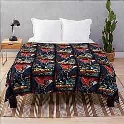 The Mothman Comic Art Blanket