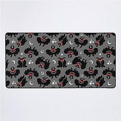 Cute Cryptids Mothman Pattern Desk Mat