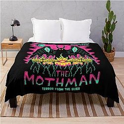 The Mothman Throw Blanket
