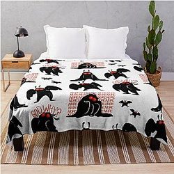 And It's Mothman Throw Blanket