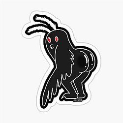 Mothman Sticker