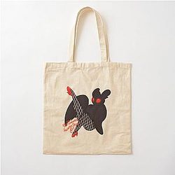 Pin-Up Mothman Cotton Tote
