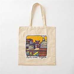 Part Time Cotton Tote Bag