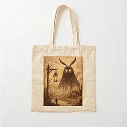 Cryptid Creatures: Mothman Canvas Tote Bag