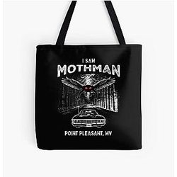I Saw Mothman Point Pleasant WV 1966 Tote Bag