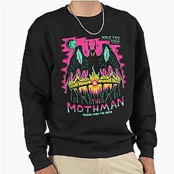 The Mothman Funny Pullover Sweatshirt
