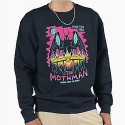More Than Awesome Mothman Graphic Gifts Pullover Sweatshirt