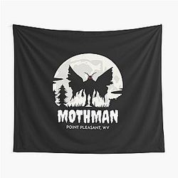 Mothman Point Pleasant West Virginia Tapestry