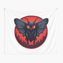 Cryptid Mothman Tapestry