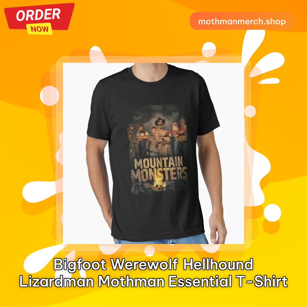 Bigfoot Werewolf Hellhound Lizardman Mothman Essential T-Shirt