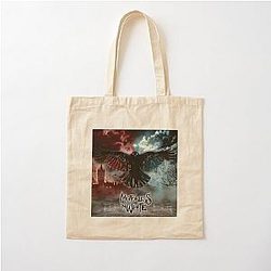 Motionless in White Gagak Hitam Art Gift for Fan Cotton Tote Bag