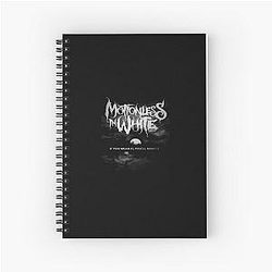 Motionless in White Make It Perfect Gift for Fan Spiral Notebook