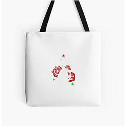 Motionless in White Hand Roses All Over Print Tote Bag