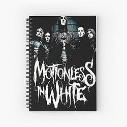 Motionless in White Perfect Spiral Notebook