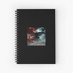 Motionless in White Gagak Hitam Art Gift for Fan Spiral Notebook