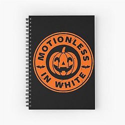 Motionless in White - Halloween Spiral Notebook