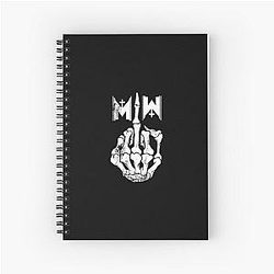 Motionless in White Middle Spiral Notebook