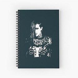 Motionless in White Spiral Notebook