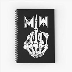 Motionless in White Middle Spiral Notebook