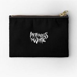 Retro Motionless in White Band Perfect Zipper Pouch