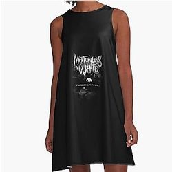 Motionless In White Make It Perfect Gift For Fans A-Line Dress