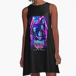 Motionless in White A-Line Dress