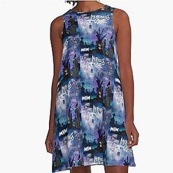Motionless in White Beyond the Grave A-Line Dress