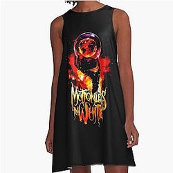 Motionless White Evil Music Band A-Line Dress