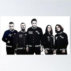 Motionless White bandmembers Poster