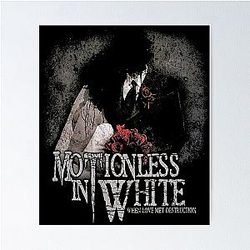 MOTIONLESS IN WHITE Band Poster
