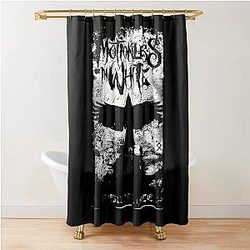 Motionless White Shower Curtain