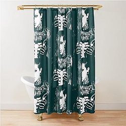 Motionless White Shower Curtain