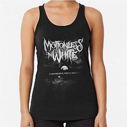 Motionless In White Make It Perfect Gift for Fan Racerback Tank Top