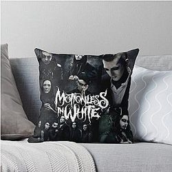 The Members of Motionless in White Throw Pillow