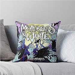 Motionless in White Creatures Throw Pillow