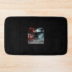 Motionless in White Gagak Hitam Art Gift for Fan Bath Mat
