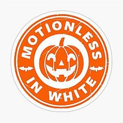 Motionless in White Halloween Sticker