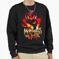 Motionless in Black Music Gift Men Pullover Sweatshirt