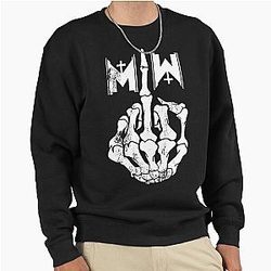 Motionless in White Finger Pullover Sweatshirt